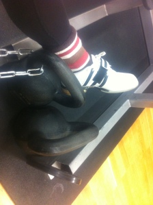 Sockor på gymmet